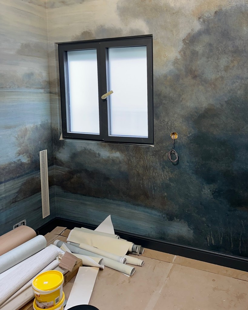 Mural de Papel Pintado Instalado con la Cola al uso Easipaste de Bartoline