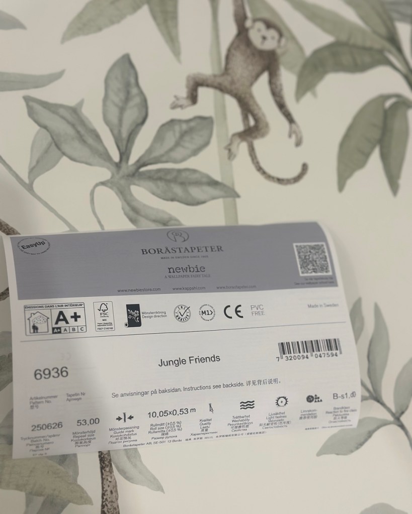 Papel Pintado Infantil Borastapeter - Jungle Friends 6936