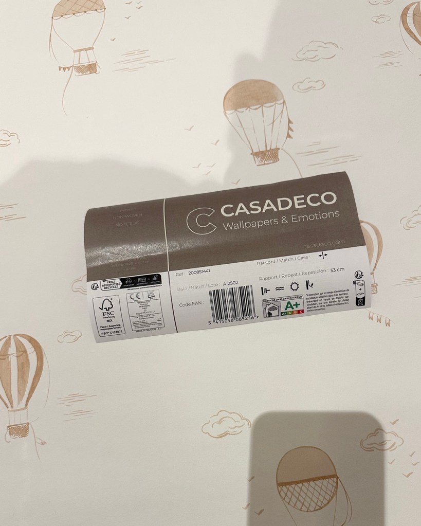 Papel Pintado Infantil de la firma francesa Casadeco ref 200851441