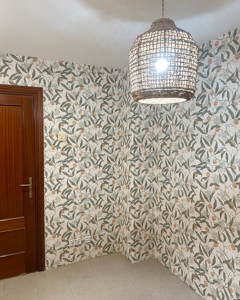 Empapelado Cocina Azulejos con Papel Pintado Vinilico