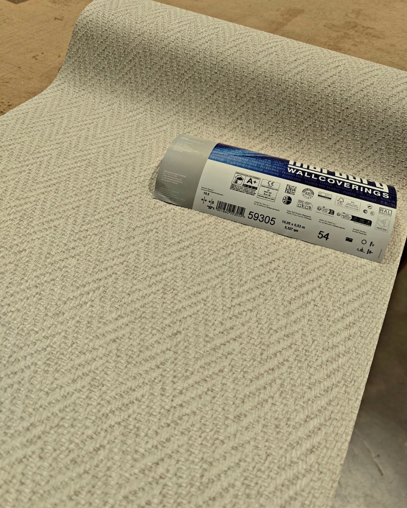 Papel Pintado Espiga Textil 59305 de Marburg